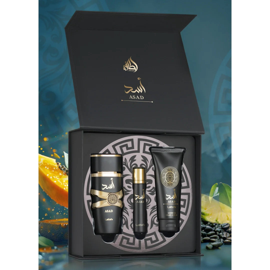 3P Giftset Asad By Lattafa
