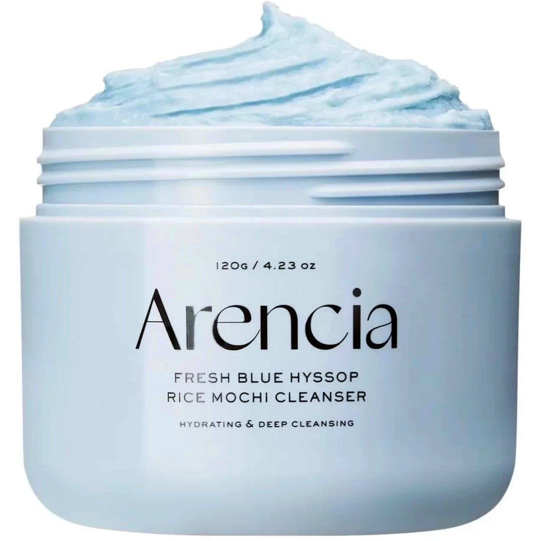 arencia-fresh-blue-hyssop-mochi-cleanser-120g
